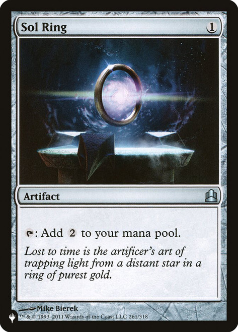 MTG Sol ring ドイツ語版 Sol Ring | The Lost Caverns of Ixalan Commander | Star City Games