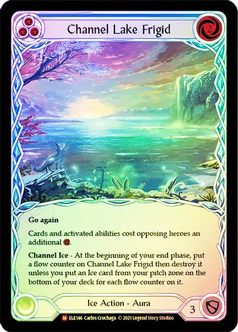 Channel Lake Frigid (Alternate Art) | Tales of Aria (1st Edition 