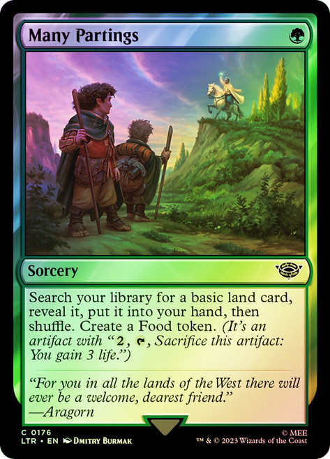 Many Partings\nThe Lord of the Rings\nSingle\nMagic The Gathering