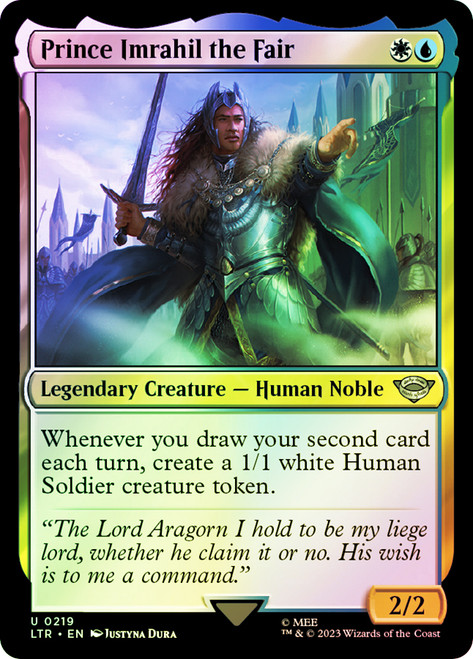 Prince Imrahil the Fair\nThe Lord of the Rings\nSingle\nMagic The Gathering