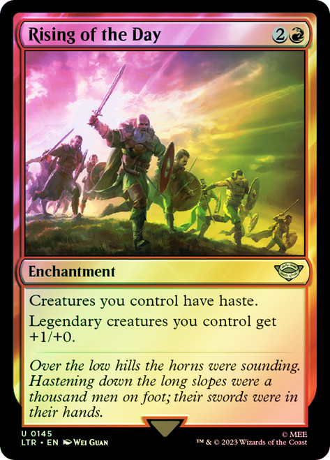 Rising of the Day\nThe Lord of the Rings\nSingle\nMagic The Gathering
