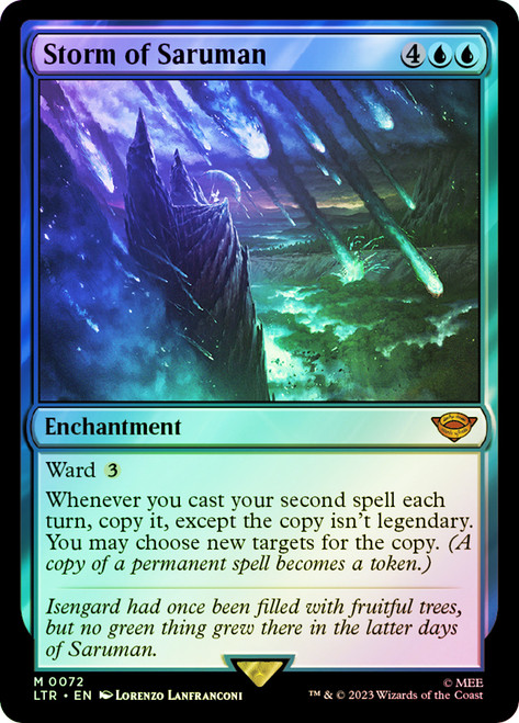 Storm of Saruman\nThe Lord of the Rings\nSingle\nMagic The Gathering
