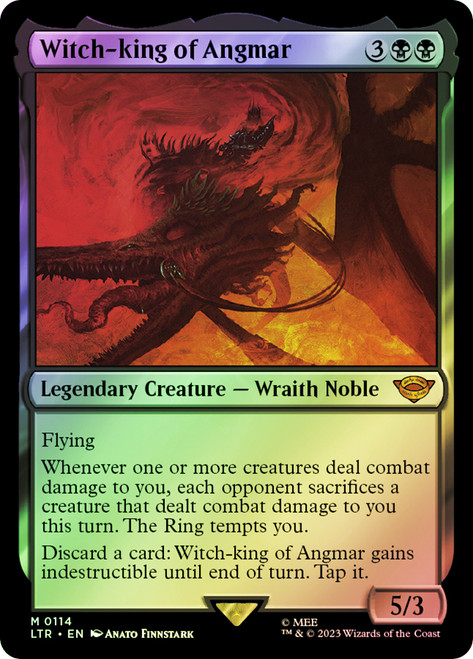 Witch-king of Angmar\nThe Lord of the Rings\nSingle\nMagic The Gathering