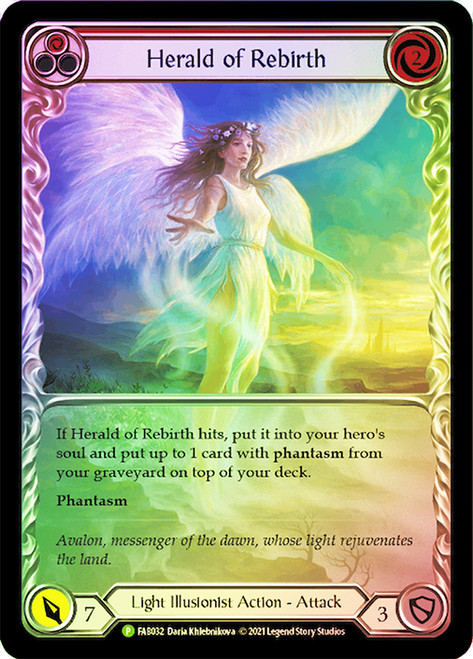 Herald of Rebirth Red Singles