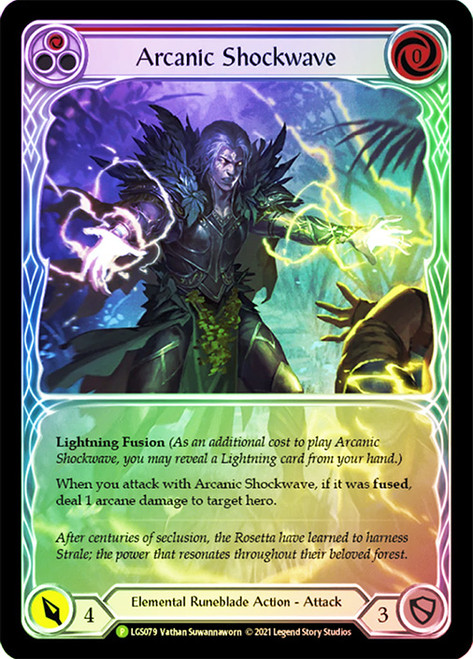 Arcanic Shockwave Red Singles