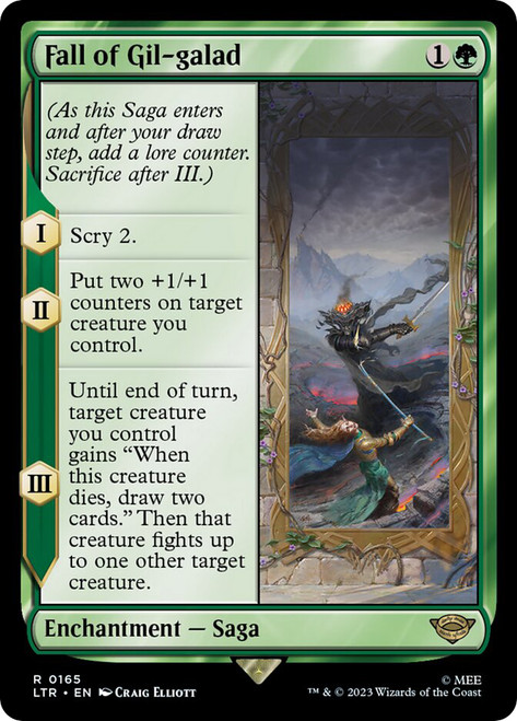 Fall of Gil-galad\nThe Lord of the Rings\nSingle\nMagic The Gathering