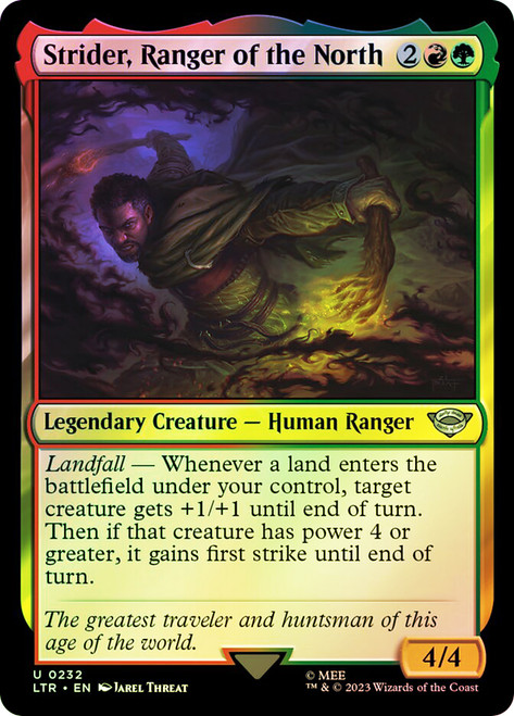 Strider, Ranger of the North\nThe Lord of the Rings\nSingle\nMagic The Gathering