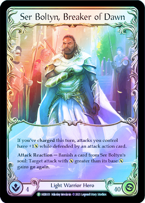 Ser Boltyn, Breaker of Dawn (Purchase Gift) (Extended Art