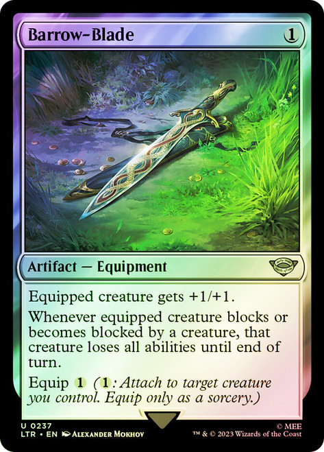 Barrow-Blade\nThe Lord of the Rings\nSingle\nMagic The Gathering