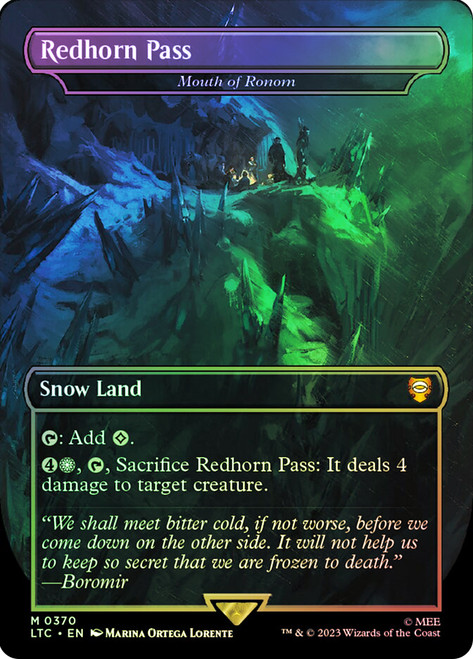 Mouth of Ronom (Redhorn Pass) | The Lord of the Rings Commander