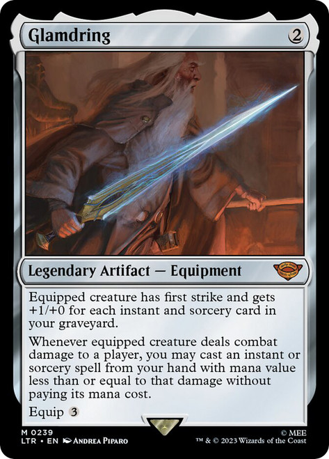 MTG Glamdring 拡張版 nonfoil Glamdring | The Lord of the Rings | Star City Games