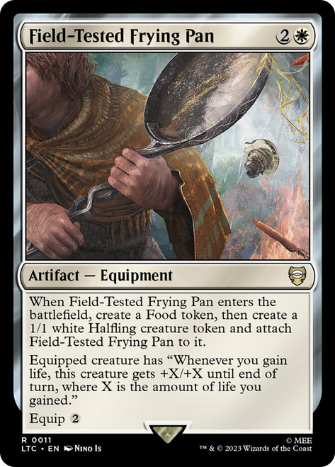 Field-Tested Frying Pan\nThe Lord of the Rings Commander\nSingle\nMagic The Gathering