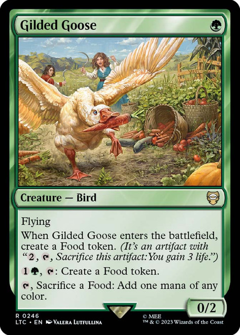 Gilded Goose\nThe Lord of the Rings Commander\nSingle\nMagic The Gathering