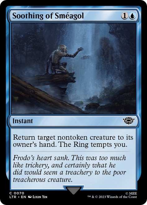 Soothing of Smeagol\nThe Lord of the Rings\nSingle\nMagic The Gathering