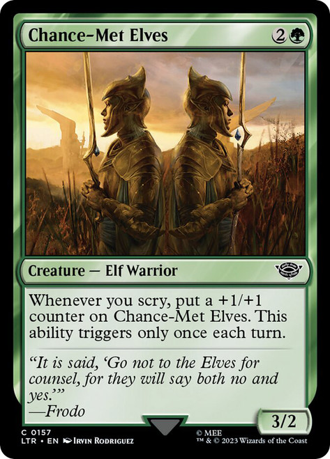 Chance-Met Elves\nThe Lord of the Rings\nSingle\nMagic The Gathering