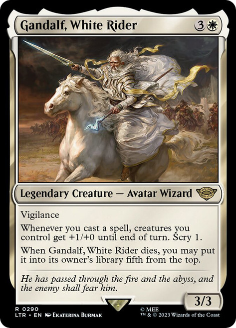 Gandalf, White Rider | The Lord of the Rings | Star City Games