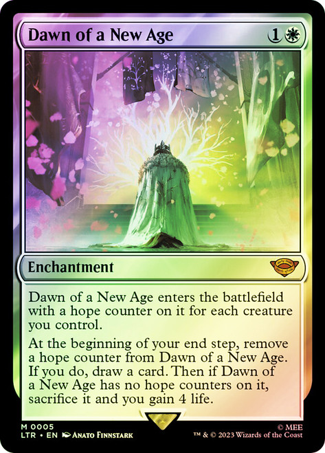 Dawn of a New Age\nThe Lord of the Rings\nSingle\nMagic The Gathering
