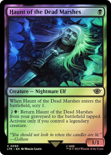 Haunt of the Dead Marshes\nThe Lord of the Rings\nSingle\nMagic The Gathering