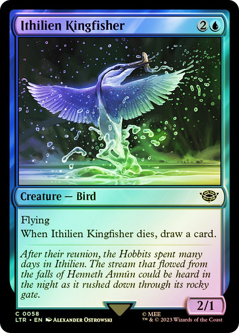 Ithilien Kingfisher\nThe Lord of the Rings\nSingle\nMagic The Gathering