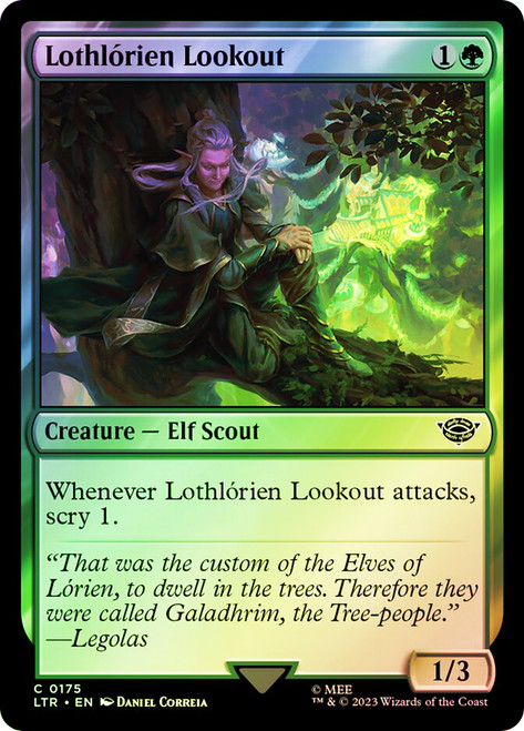 Lothlorien Lookout\nThe Lord of the Rings\nSingle\nMagic The Gathering