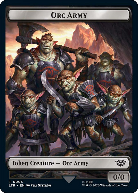 Orc Giant MFC-012 eBay Jumbo Card YuGiOh Rising Token} Army Card 