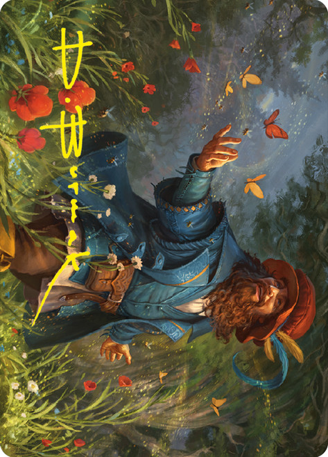 {Tom Bombadil Art Card} (Signed)\nArt Series: The Lord of the Rings - Variants\nSingle\nMagic The Gathering