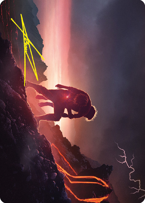 {Samwise the Stouthearted Art Card} (Signed)\nArt Series: The Lord of the Rings - Variants\nSingle\nMagic The Gathering