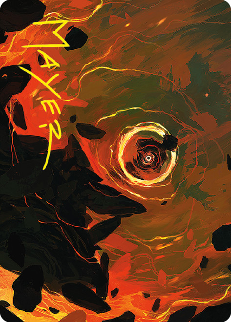 {Frodo Baggins Art Card} (#47) (Signed)\nArt Series: The Lord of the Rings - Variants\nSingle\nMagic The Gathering