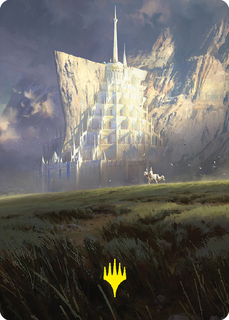 {Minas Tirith Art Card} (Stamped)\nArt Series: The Lord of the Rings - Variants\nSingle\nMagic The Gathering