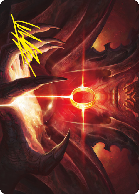 {Sol Ring Art Card} (Signed)\nArt Series: The Lord of the Rings - Variants\nSingle\nMagic The Gathering