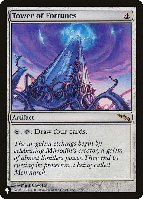 Tower of Fortunes\nMystery Booster / The List\nSingle\nMagic The Gathering