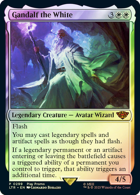 MTG 銀幕foil 白のガンダルフ/Gandalf the White ミントモール / MINT GAMES MTG(東日本橋) / 【LTR】【JPN】《白