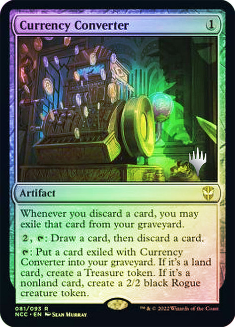 Currency Converter (Promo Pack) (Streets of New Capenna Commander)
Promo
Single
Magic: The Gathering