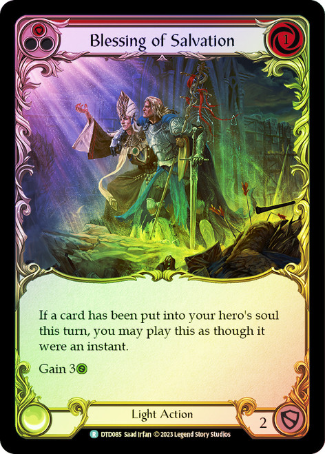 Blessing Of Salvation Red