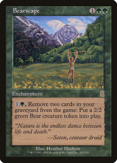 Bearscape\nOdyssey\nSingle\nMagic The Gathering