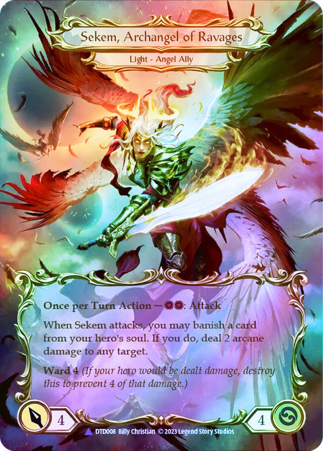 Figment of Ravages // Sekem, Archangel of Ravages (Marvel) | Dusk 