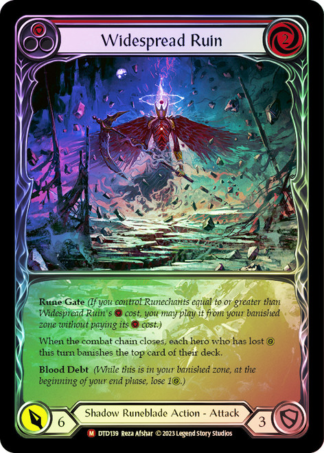 Widespread Ruin Singles