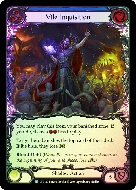 Vile Inquisition Blue