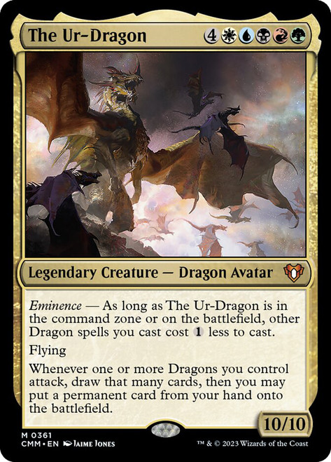 The Ur-Dragon\nCommander Masters\nSingle\nMagic The Gathering