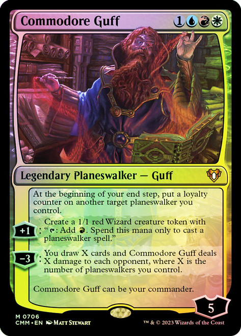 Commodore Guff\nCommander Masters\nSingle\nMagic The Gathering