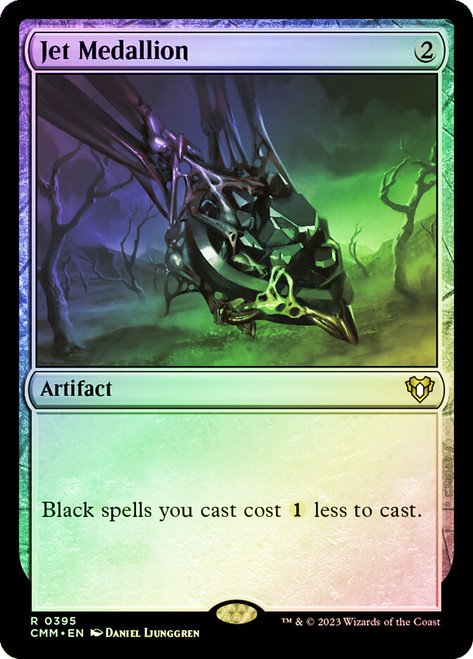 Jet Medallion\nCommander Masters\nSingle\nMagic The Gathering