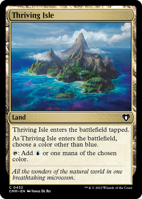 Thriving Isle\nCommander Masters\nSingle\nMagic The Gathering