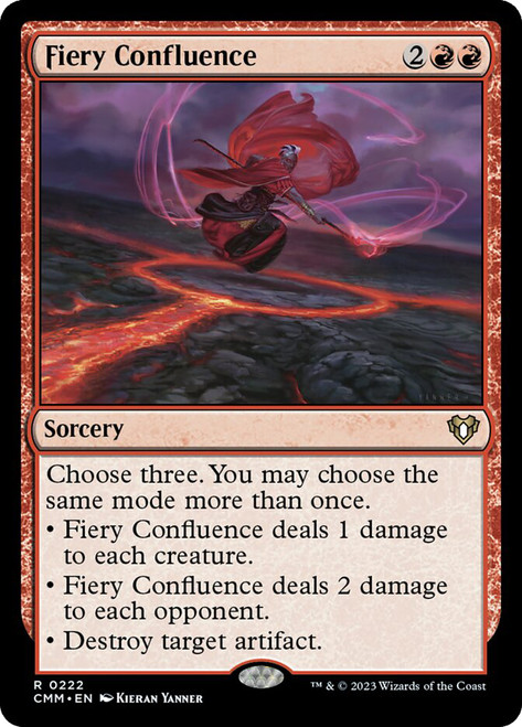 Fiery Confluence\nCommander Masters\nSingle\nMagic The Gathering