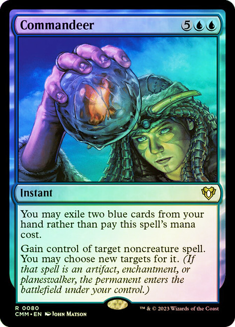 Commandeer\nCommander Masters\nSingle\nMagic The Gathering