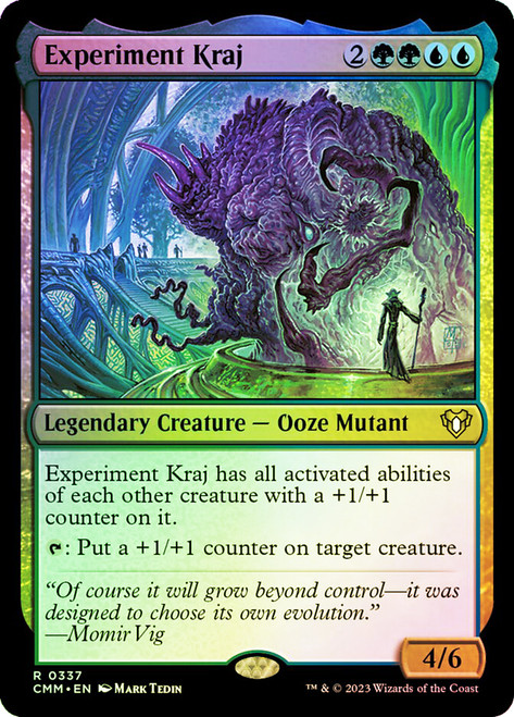Experiment Kraj\nCommander Masters\nSingle\nMagic The Gathering
