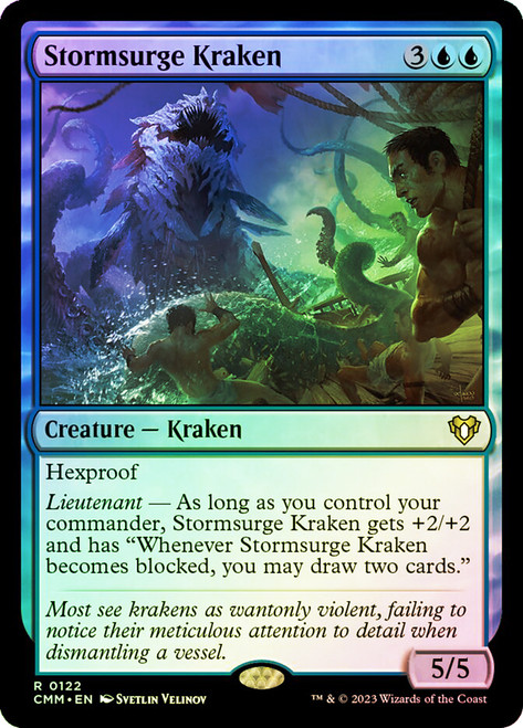 Stormsurge Kraken\nCommander Masters\nSingle\nMagic The Gathering
