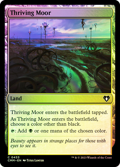 Thriving Moor\nCommander Masters\nSingle\nMagic The Gathering
