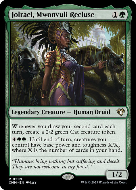Jolrael, Mwonvuli Recluse\nCommander Masters\nSingle\nMagic The Gathering