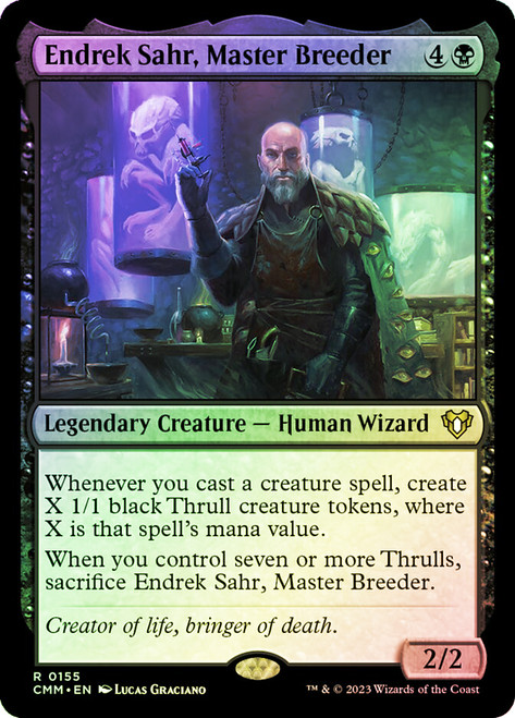Endrek Sahr, Master Breeder\nCommander Masters\nSingle\nMagic The Gathering