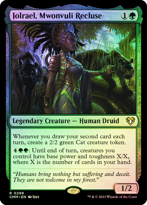 Jolrael, Mwonvuli Recluse\nCommander Masters\nSingle\nMagic The Gathering